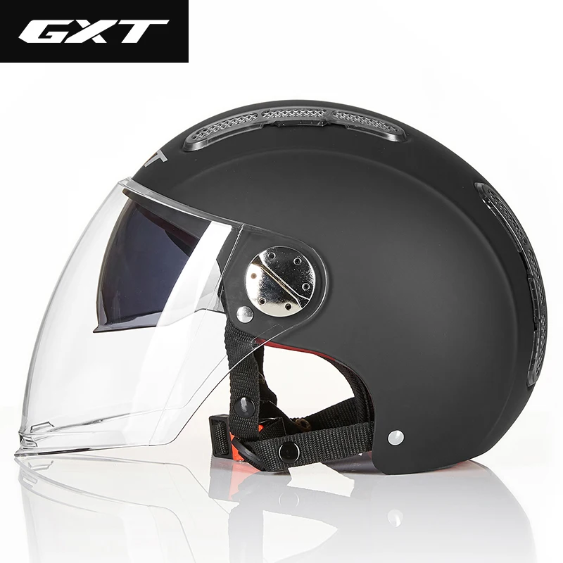 GXT электрический мотоциклетный шлем летний солнцезащитный полушлем с двумя
