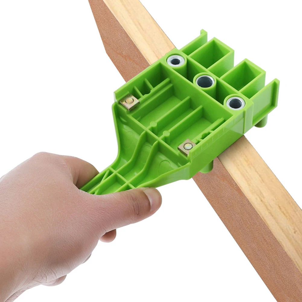 

41pcs/set Straight Hole Locator Handheld Wood Dowel Drill Doweling Jig