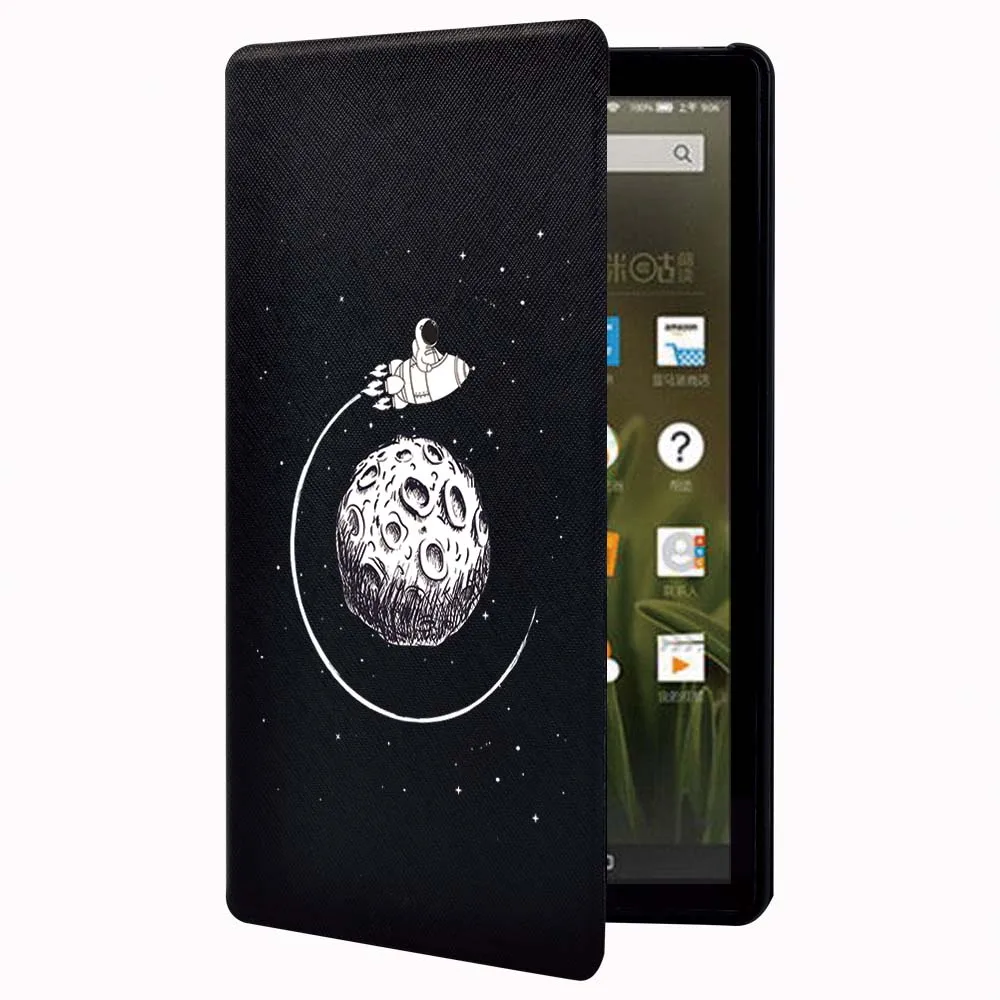 Чехол для Amazon Fire7 (2015/2017/2019)/Fire HD 8(6/7/8-го поколения) флип-чехол из искусственной кожи