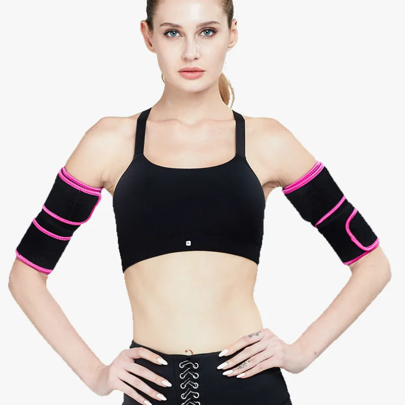 

2PCS Sports Slimming Arm Shaper Sleeves Sauna Sweat Neoprene Shapewear Slimmer Arm Warmer Fat Burner Weight Loss Wrap dropship