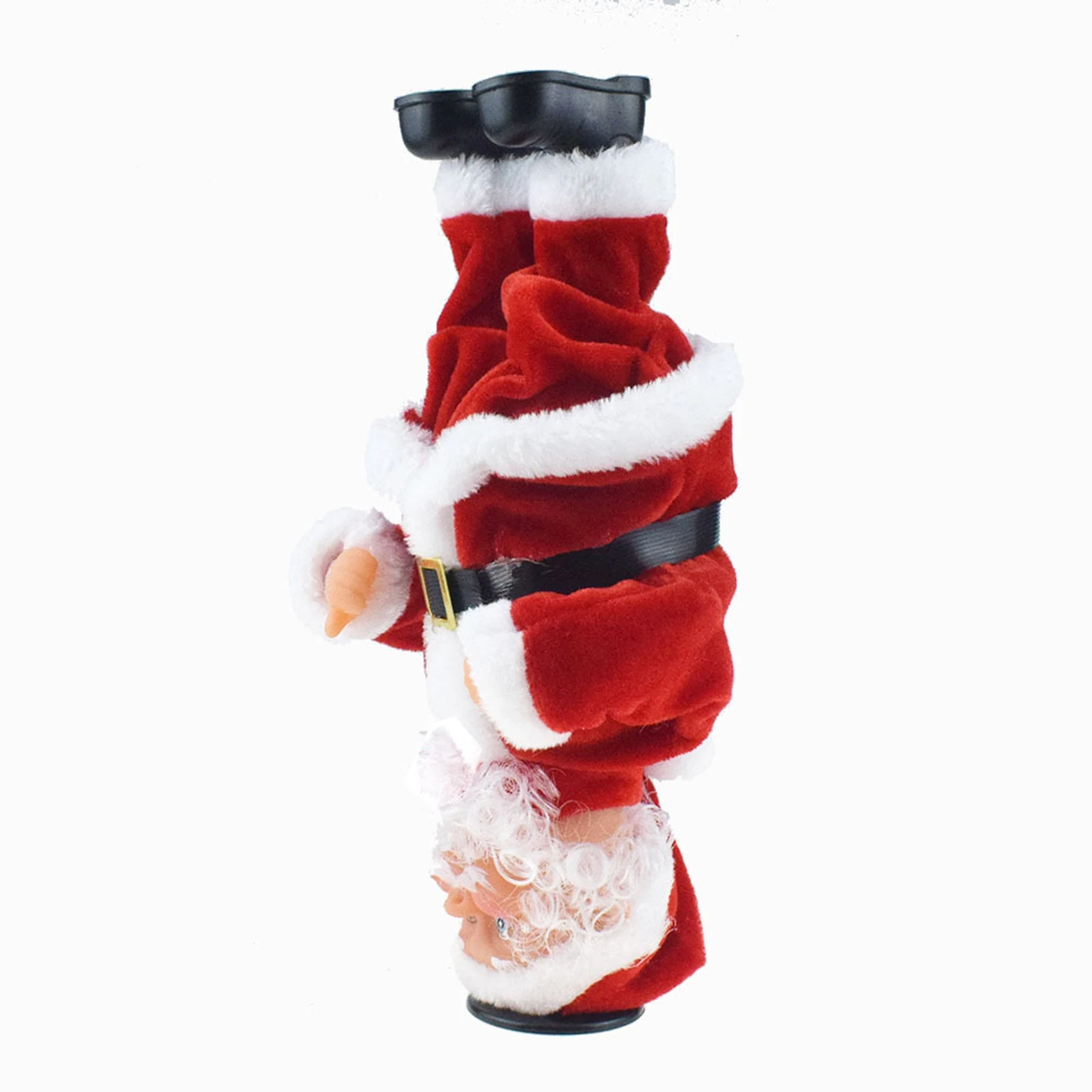 

Creative New Electric Handstand Hip-hop Santa Claus Doll With Music Children's Toys Ornaments Dancing And Singing Christmas Gift
