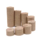 2 мрулон 3-30 см лента из натуральной джутовой мешковины деревенский гессианский DIY Поделки Конопляный материал для свадебного украшения Рождественский подарок декоративно-упаковочная лента