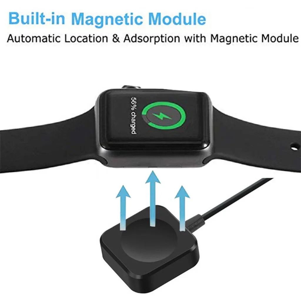 Магнитный беспроводной зарядный кабель зарядная док-станция для iWatch Series 5 40/44 мм