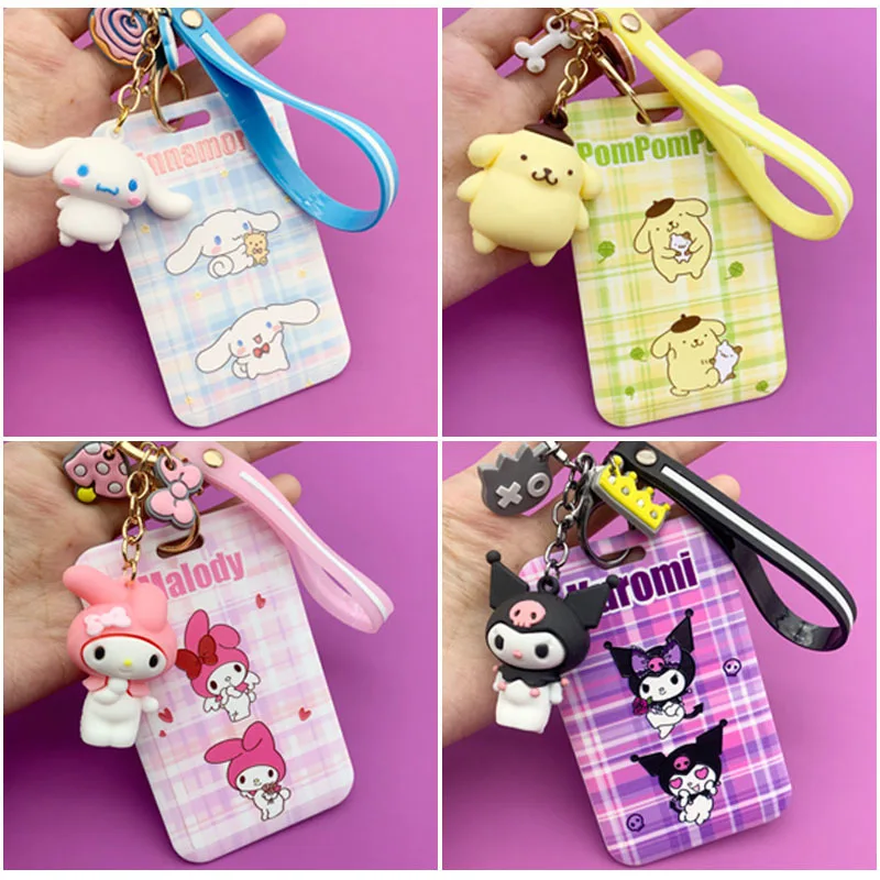 

Kawaii ID кредитный банк держатель для карт студенческий автобус чехол для карты ручной веревки посетите дверь идентификационный значок карты ...