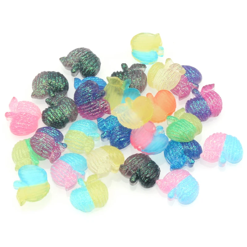 10 шт. овальные розовые нефритовые украшения с плоским основанием кабошон амулеты