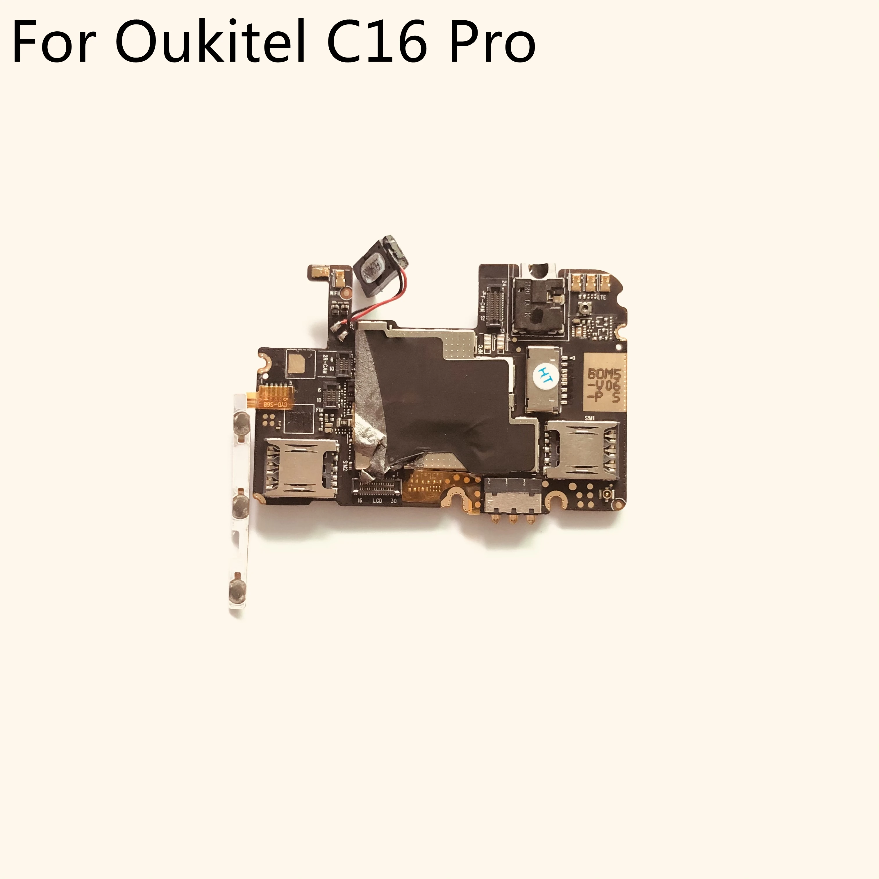 Материнская плата OUKITEL C16 Pro б/у 3G RAM + 32G ROM для MT6761P 5 71 дюйма 720*1520 бесплатная