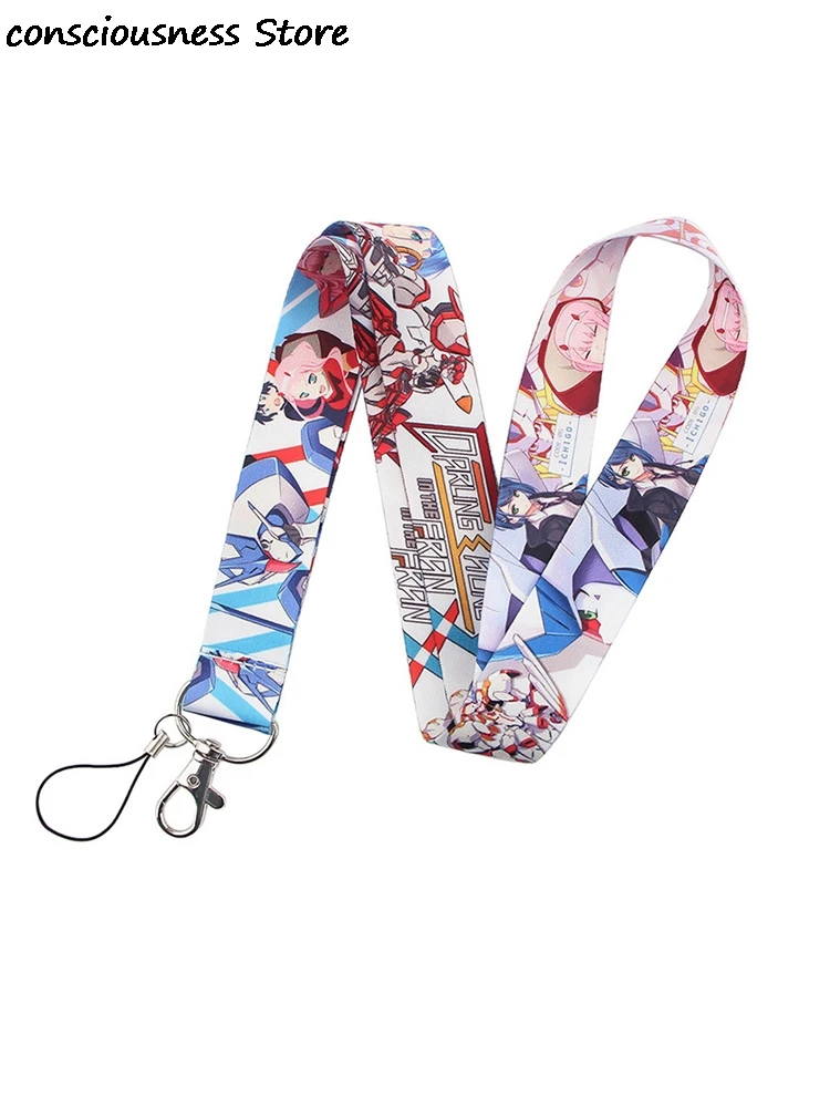 Новый мультфильм Аниме дорогой в Фране HIRO ZERO два принта атласная веревка для