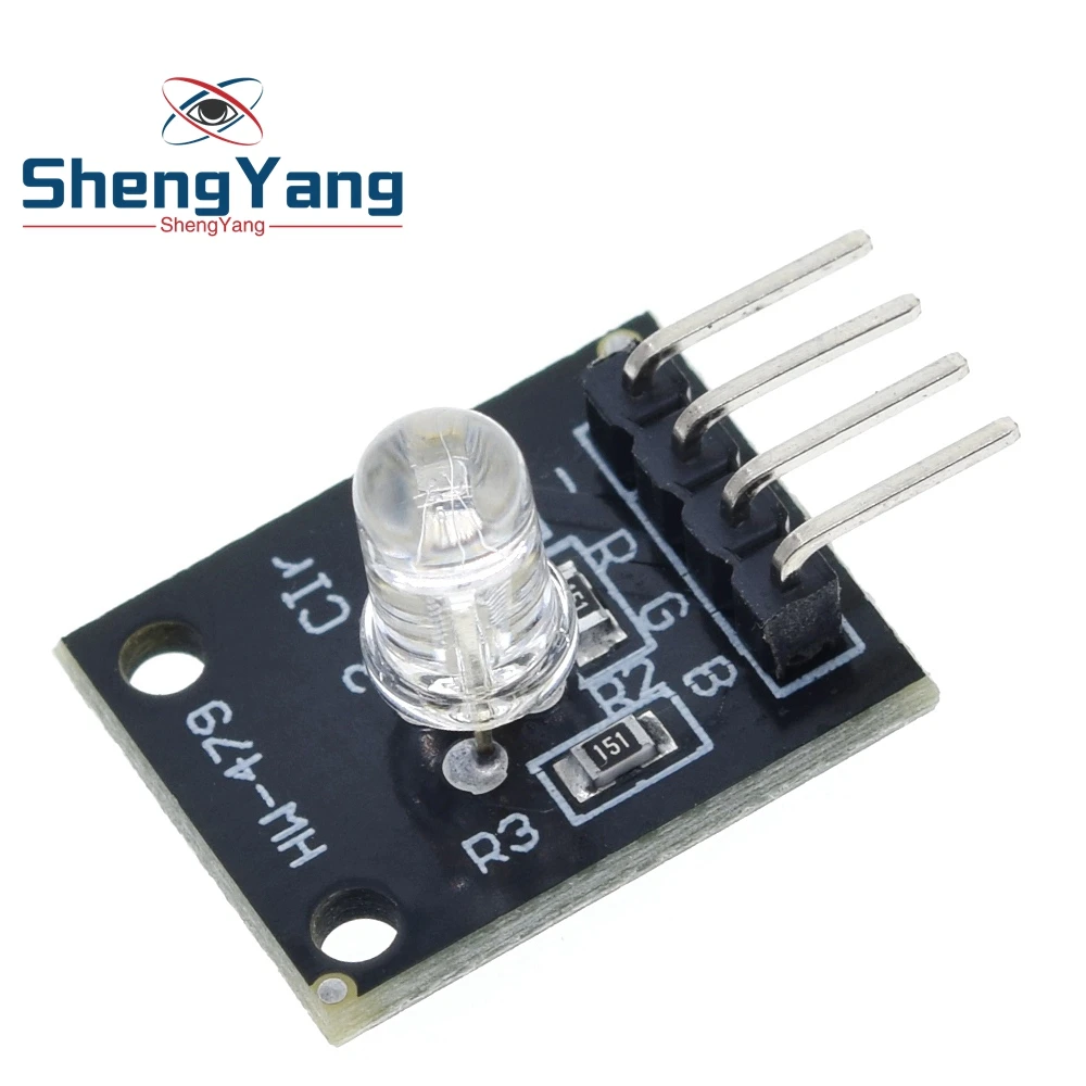 Умная электроника FZ0455 4pin кейс KY-016 три Цвет s 3 цвета RGB LED Сенсор модуль для Arduino DIY