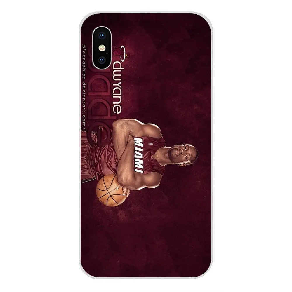 Cases For Apple iPhone X XS Max XR 4 4S 5 5C 5S SE 6 6S 7 8 Plus Dwyane Wade | Мобильные телефоны и аксессуары