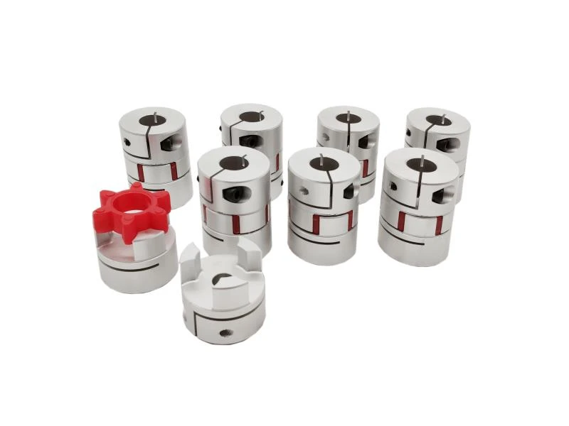 

2pcs Jaw Coupler D30mm L40mm 8x8mm 9mm 10mm 11mm 12mm 13mm 14mm 15mm 16MM Motor Flexible Plum Coupling Shaft Coupler