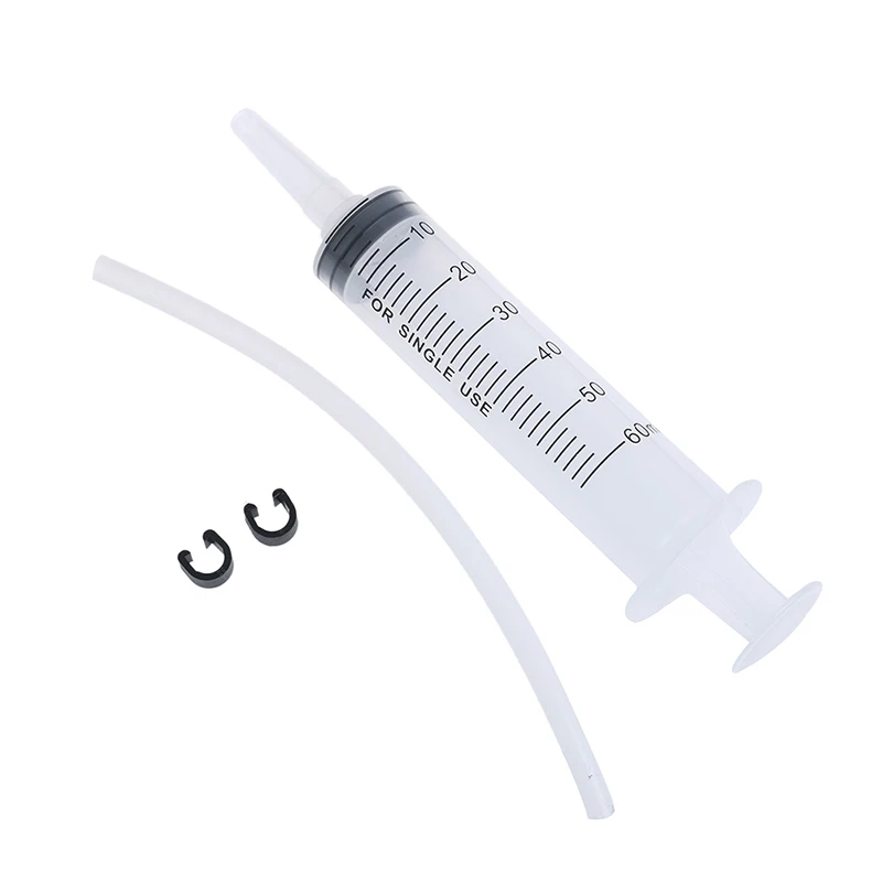 Герметик для бескамерных шин велосипеда 60 мл шприц набор резиновых шлангов