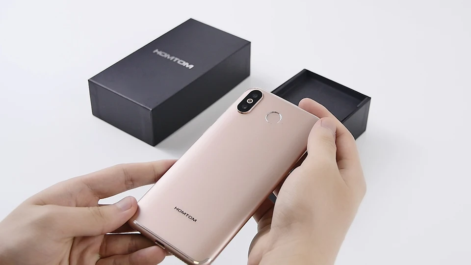 HOMTOM H5 Android 8,1 MT6739 четырехъядерный FDD-LTE 4G разблокировка отпечатков пальцев смартфон 3 ГБ 32 ГБ 3300 мАч 5,5 дюйма мобильный телефон с функцией распознавания лица