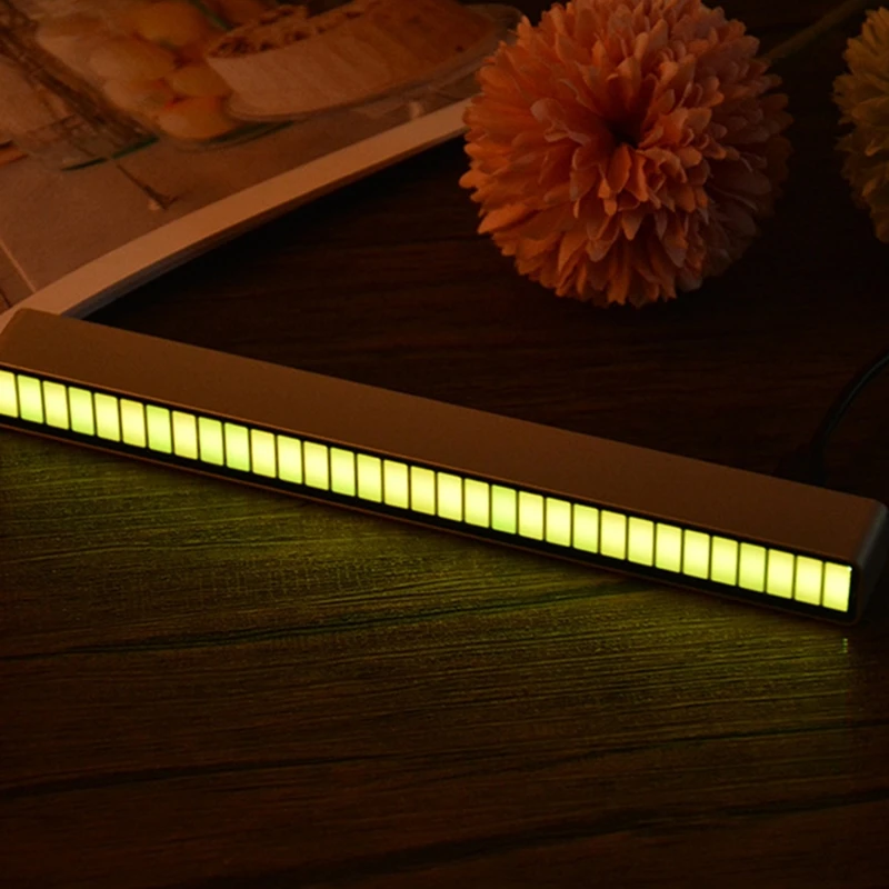 

Rhythm Pickup Light Colorful Spectrum RGB Music Car LED Strip Atmosphere Lamp