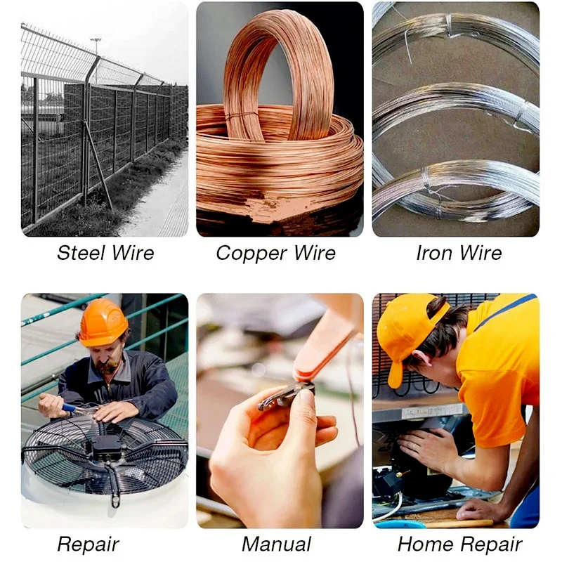 

6''8'' Multifunction Pliers Set Pliers Stripper/Crimper/Cutter Heavy Duty Wire Pliers Diagonal Pliers Hand Tools Wire Cutters