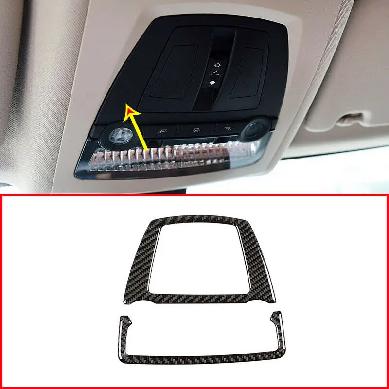 

Real Carbon Fiber For BMW 5 Serie F10 F18 2011-2017 Roof Reading Light Frame