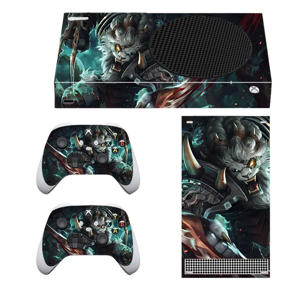 Provide Customized League of Legends Vinyl Sticker For Xbox Series S Skin Protective Games Console Decal Accessories | Электроника