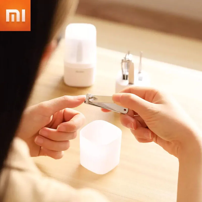 

Xiaomi Nextool Manicure Nail Clippers Pedicure Care Ear spoon File Portable Travel Kit Stainless Steel Nail Cutter polish Tool