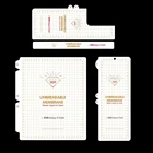 Для Samsung Galaxy диспенсер Z складной салфетки 3 Мягкая нано Гелевые перчатки, сохраняющие полную работоспособность крышка на внутренней стороне устройства наружном ЖК-экран протектор HD взрыво Защитная гидрогель пленка