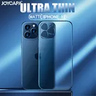 Роскошный ультра тонкий 0,2 мм PP матовый чехол для iPhone 11 Pro XS Max XR XS X чехол для iPhone 6 6s 7 8 Plus 5S SE 2 противоударный чехол