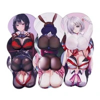 mousepad creative cartoon anime 3d sexy chest silicone mouse mice pad wrist rest support drop shipping
