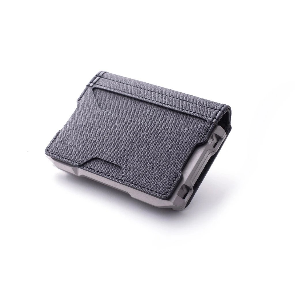

SEMORID RFID Metal Cardholder Wallet Microfiber Credit Card Bifold Wallet Aluminum ID Card Case Sim Men Business Badge Wallet