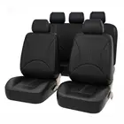 Универсальный чехол для автомобильных сидений из искусственной кожи чехлы для автомобильных сидений, 2 типа, защита для автомобильных сидений на четыре сезона