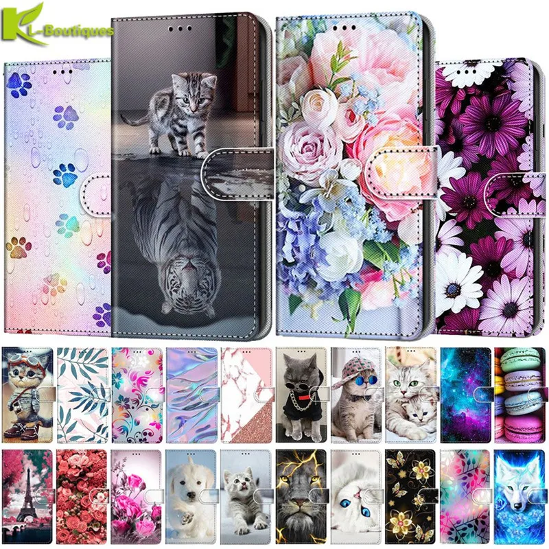 J5 2017 J530 Case For Samsung Galaxy J5 2017 Leather Case for Samsung J5 J3 J7 2017 2016 Cover Cat Wallet Protective Phone Cases