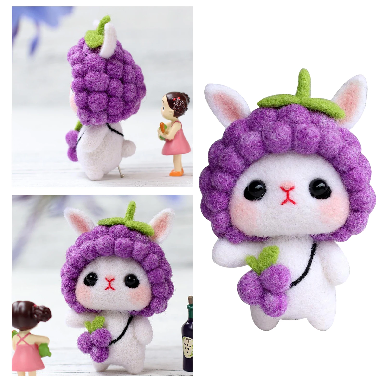 Игла для шерсти войлочные наборы начинающих ручной работы милые животные кролик