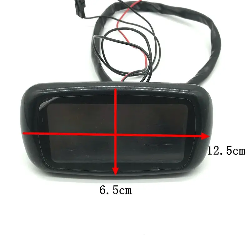 

Electric scooter Simple LCD Display For Electric Bicycle Color Screen Lead-acid Battery ebike lcd Display