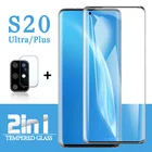 Защитное стекло 3D для samsung galaxy s20 ultra, закаленное стекло для 5g, s20 plus, s20 ultra