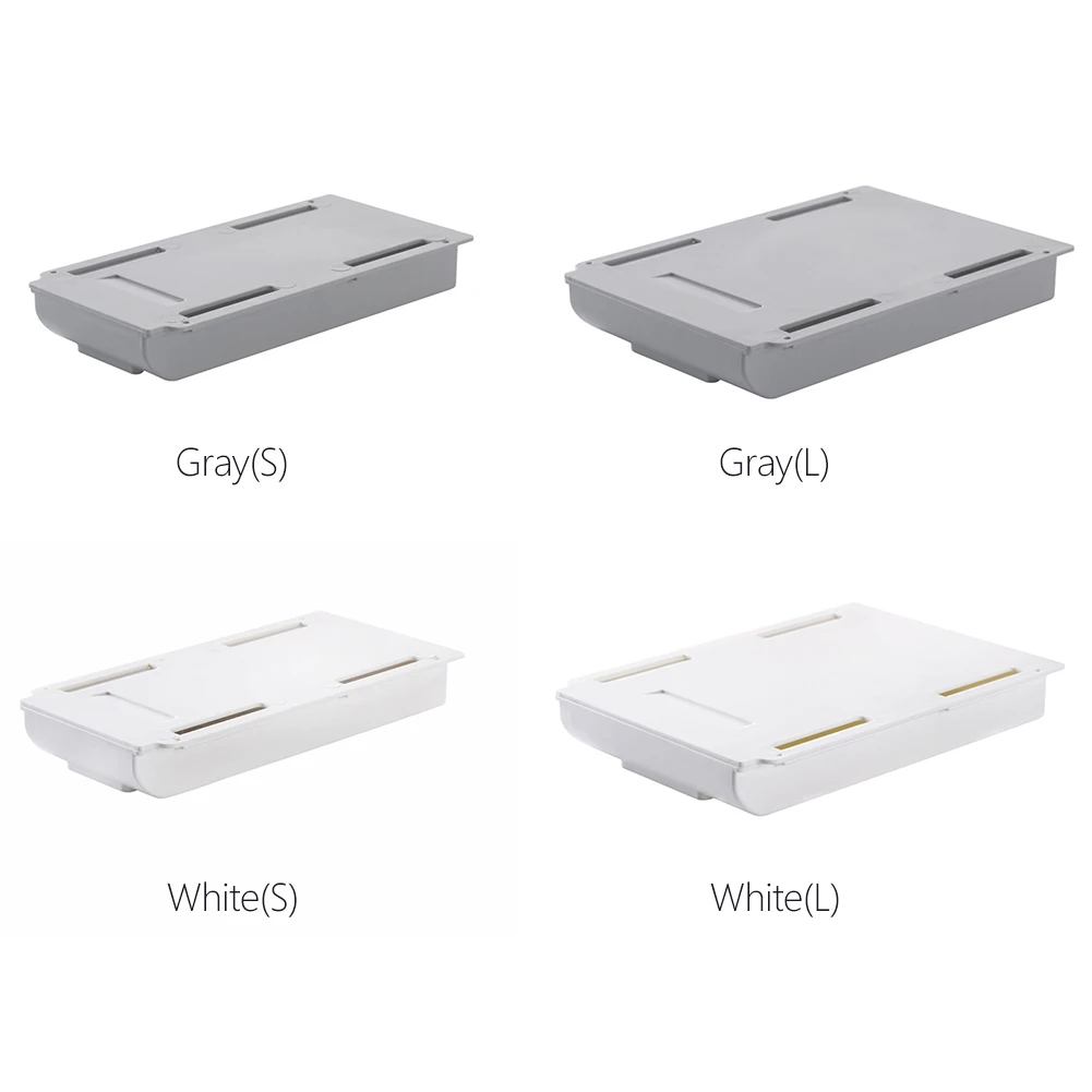 multifunction pens home organizer easy install mobile phones drawer storage box scissors rulers under desk self adhesive table free global shipping