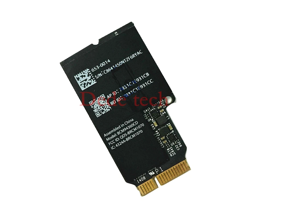 Для Apple bluetooth беспроводная wifi карта Broadcom bcm9360cd 802.11ac mini PCI E WiFi WLAN Bluetooth 4 0 карта|Платы
