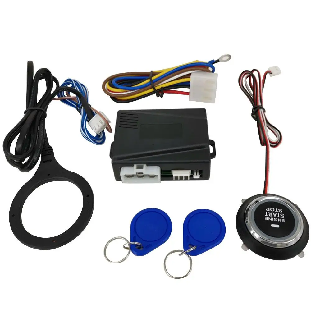

Car Engine Button Engine Start Stop Push Button Auto Ignition Starter For Improving Driving Safety Work With DC 12V Car