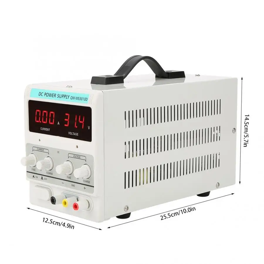 Регулируемый лабораторный источник питания постоянного тока 30 в 10 А