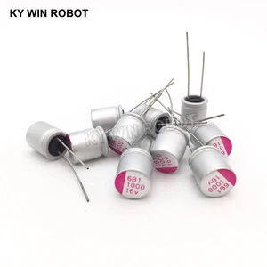 Твердый электролитический конденсатор 10*13 DIP, 16 В, 1000 мкФ, 10x13 мм