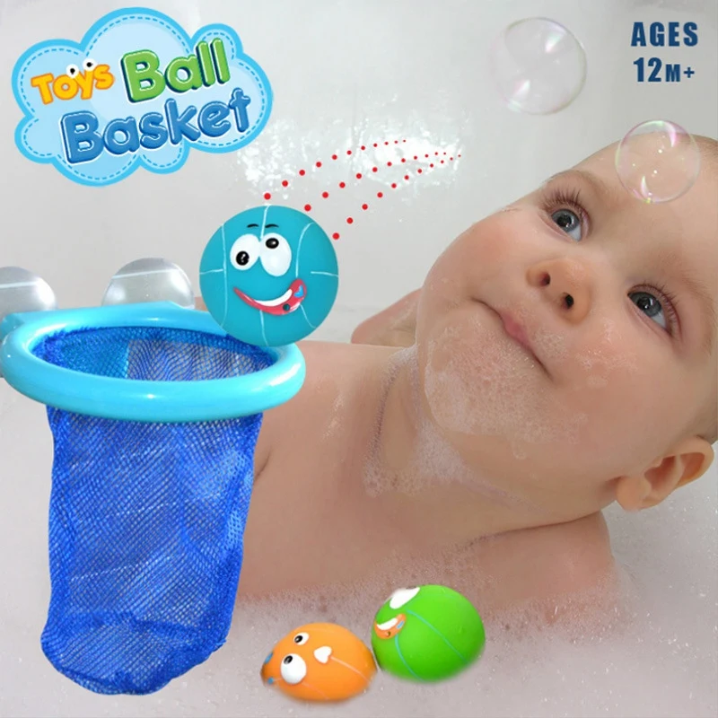 Bathtub Basketball Toy Water Swimming Toys Children Games Bath swiming pool Foldable Summer | Игрушки и хобби