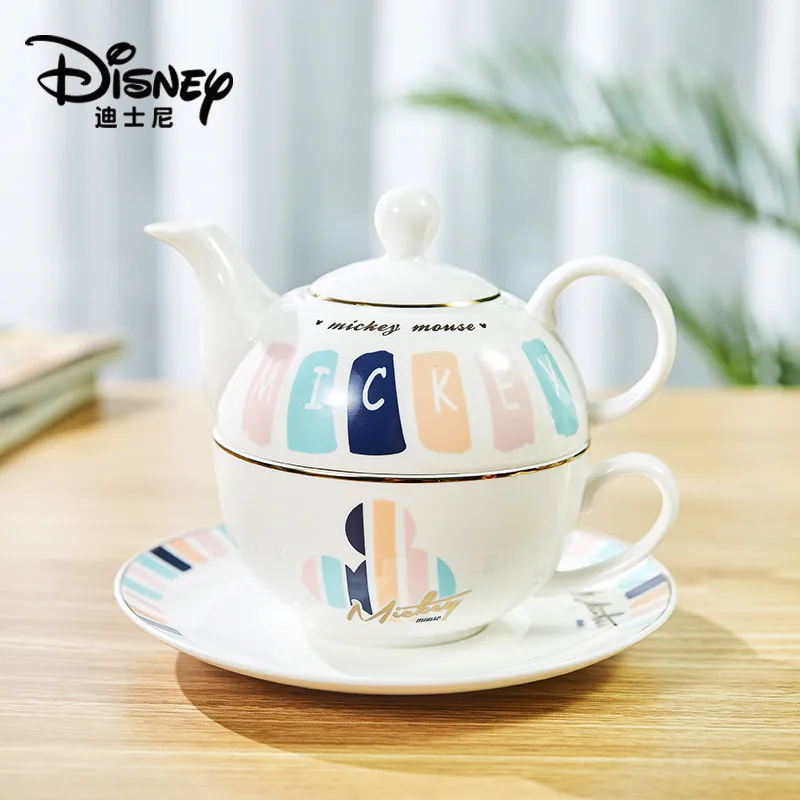 Дисней Микки мультфильм чайник для воды Кофе Молоко чай завтрак керамический