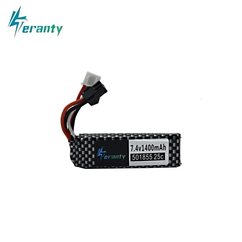 7 4 v Lipo батарея для водяного пистолета 2S V 1400mAh 501855 мини страйкбола BB Воздушный