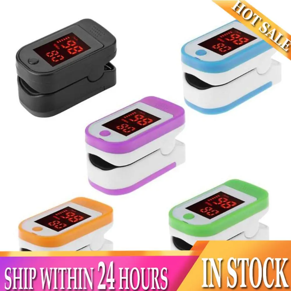 В наличии! Профессиональный пальцевой пульсометр для измерения насыщения крови