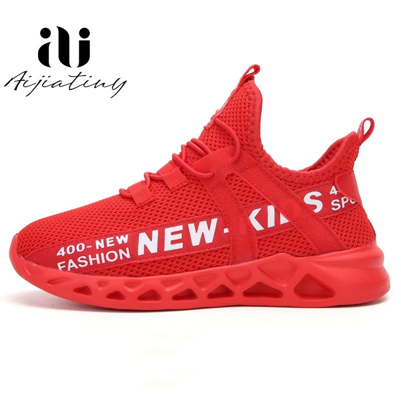 Кроссовки детские для бега зимняя спортивная обувь легкие дышащие мальчиков и