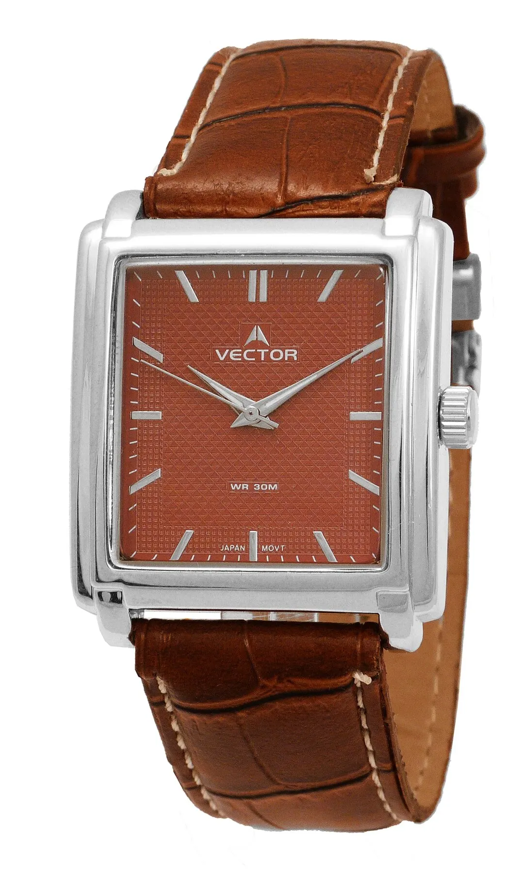 Наручные часы мужские кварцевые VECTOR V8-010513 коричневый