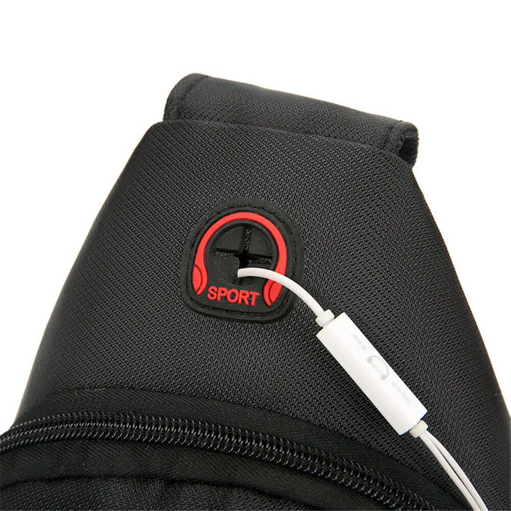 

Men's Fashion Sling Bag Chest Shoulder Pack Messenger Casual Crossbody Travel Outdoor Sport Running Gym Bags