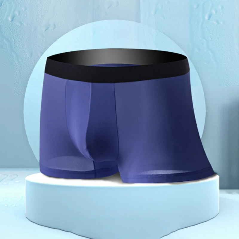 Трусы-боксеры мужские 7 шт./лот пикантные мягкие дышащие удобные трусы нижнее