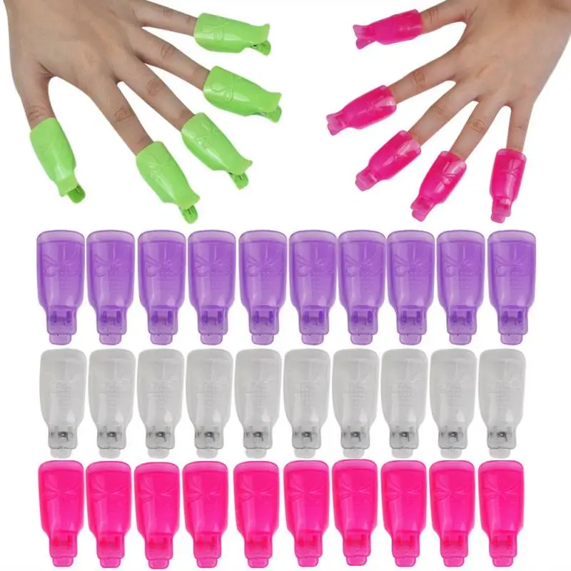 Фото 10 шт./набор пластиковые зажимы для ногтей | Красота и здоровье
