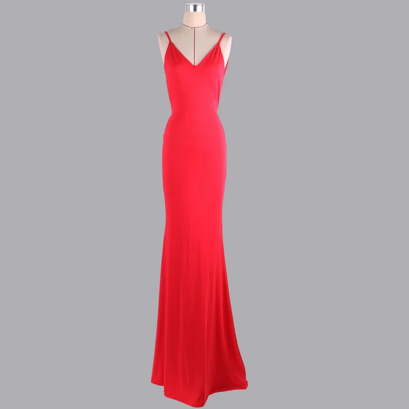 

NEW 2021 summer fashion trend women's sexy deep V halter strap sleeveless, party dress female