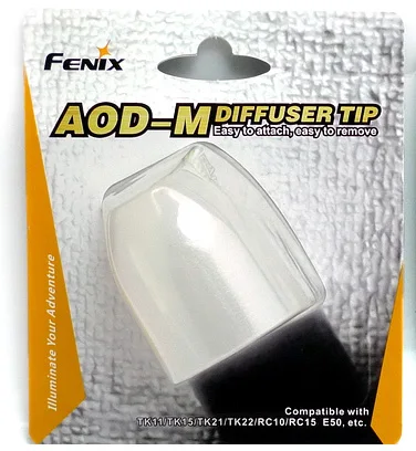 AOD-M Fenix AOD-S AOD-M наконечник диффузора совместимый с PD22, PD32, PD35, LD12, LD22, E25, E35, TK11, TK15, TK22, RC10, RC15 - Цвет: AOD-M