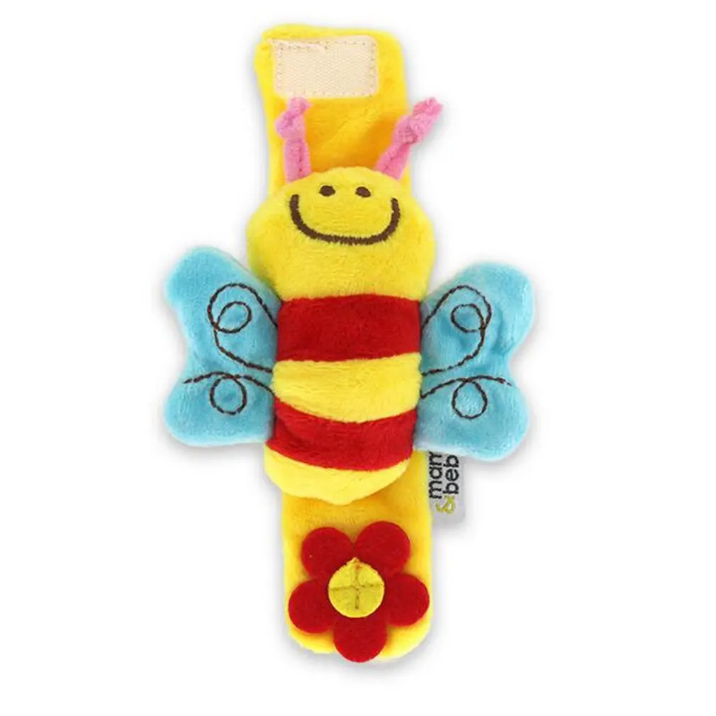 

Cartoon Animal Baby Wrist Rattles Baby Toy Wrist Bell Bands Strap Children Infant Newborn Soft Handbells Plush Toy 0-12 Months