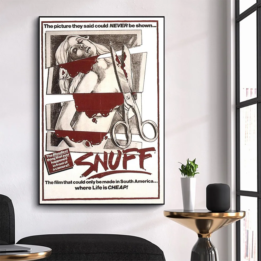

WM3196 Snuff Classic Movie HD Silk Fabric Poster Art Decor Indoor Painting Gift