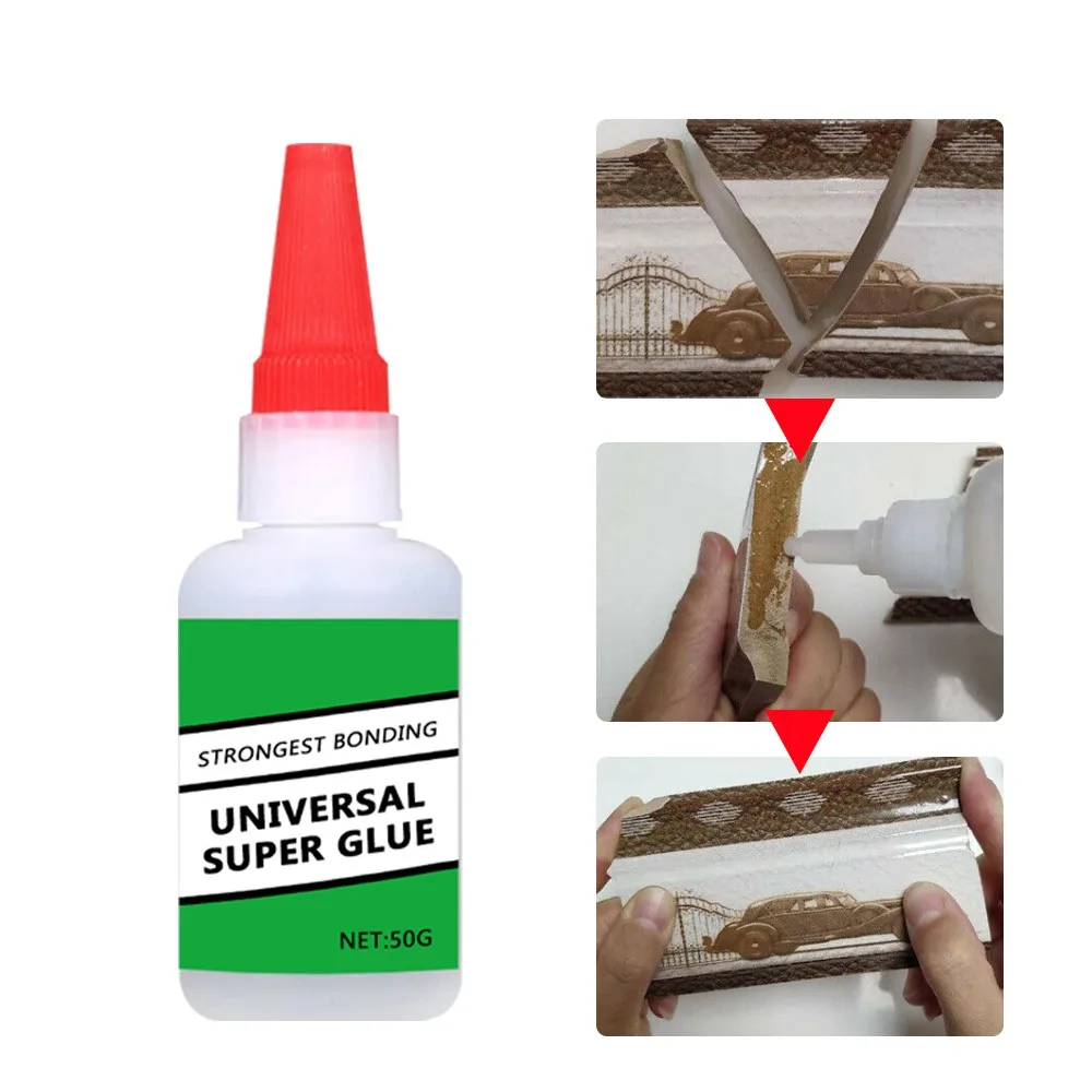 50 мл Универсальный водонепроницаемый клей прочный пластиковый для смолы