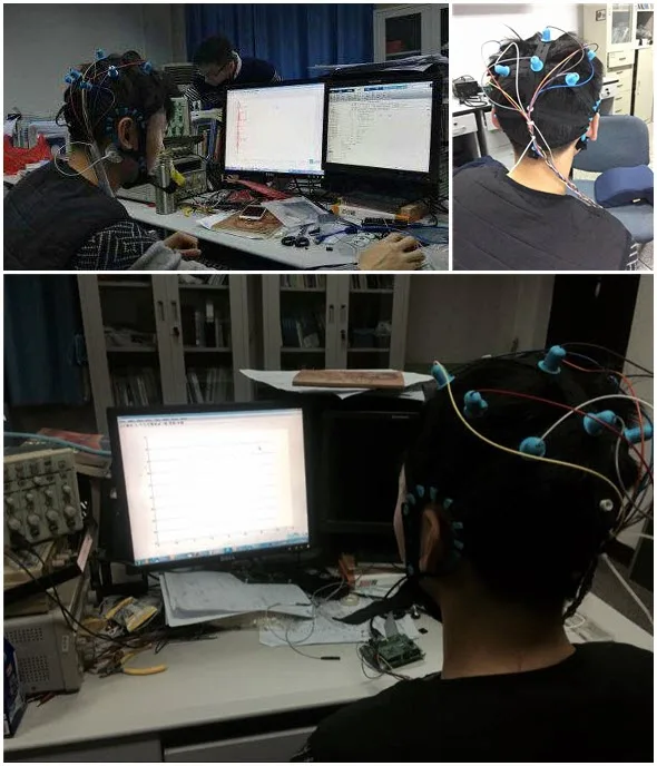 Совершенно новый EEG-колпачок полностью сухой электрод совместимый с Openbci Ultracortex _